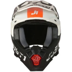 JUST1 J22 Adrenaline Carbon Orange/White Kids Helmet -Motocross Equipment 60602212510031 c 2