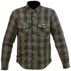 Merlin Axe Green Flannel Jacket