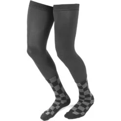 Fasthouse Legacy Black Knee Brace Kids Socks