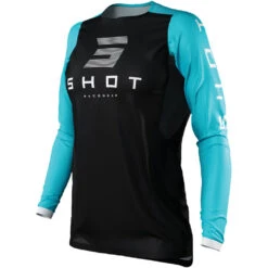 Shot Race Gear Contact Shelly Turquoise Womens Jersey