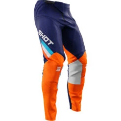 Shot Race Gear Raw Tracer Neon Orange Kids Pants -Motocross Equipment 66 3302 11 c 2