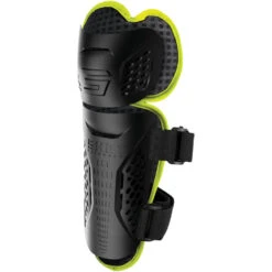 Shot Race Gear 2024 Optimal 2.0 Black/Neon Yellow Kids Knee Guards