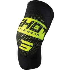 Shot Race Gear 2024 Airlight 2.0 Black/Neon Yellow Knee Guards