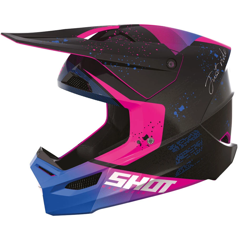 Shot Race Gear 2024 Furious Matrix Purple Gloss Kids Helmet 3 Shot Race Gear 2024 Furious Matrix Purple Gloss Kids Helmet