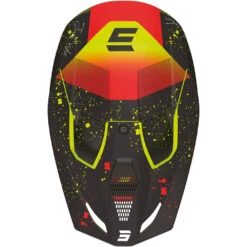 Shot Race Gear 2024 Furious Matrix Red Gloss Kids Helmet -Motocross Equipment 66 4741 01 c 2