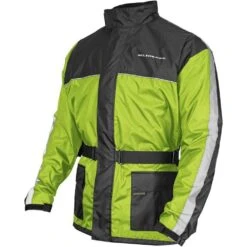 Nelson-Rigg Solo Hi-Viz Yellow/Black Rain Jacket