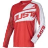 JUST1 J-Force Vertigo Red/White Jersey -Motocross Equipment 69500200710020 c