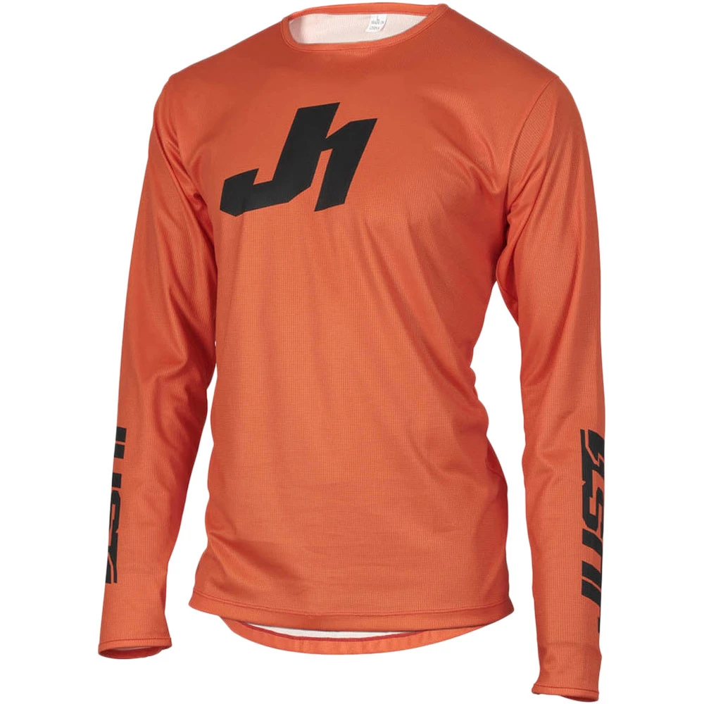 JUST1 J-Essential Solid Orange Kids Jersey 3 JUST1 J-Essential Solid Orange Kids Jersey