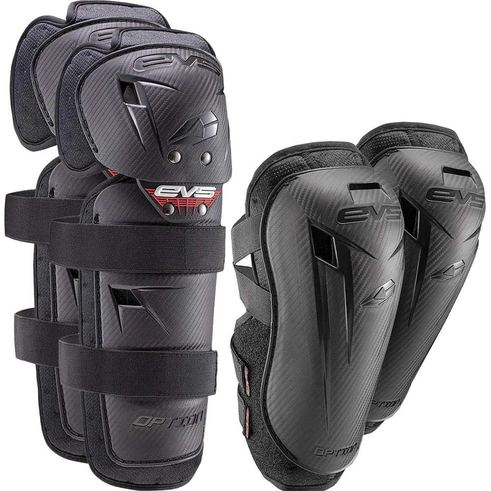 EVS Option Black Toddler Mini Elbow & Knee Guard Bundle 3 EVS Option Black Toddler Mini Elbow & Knee Guard Bundle