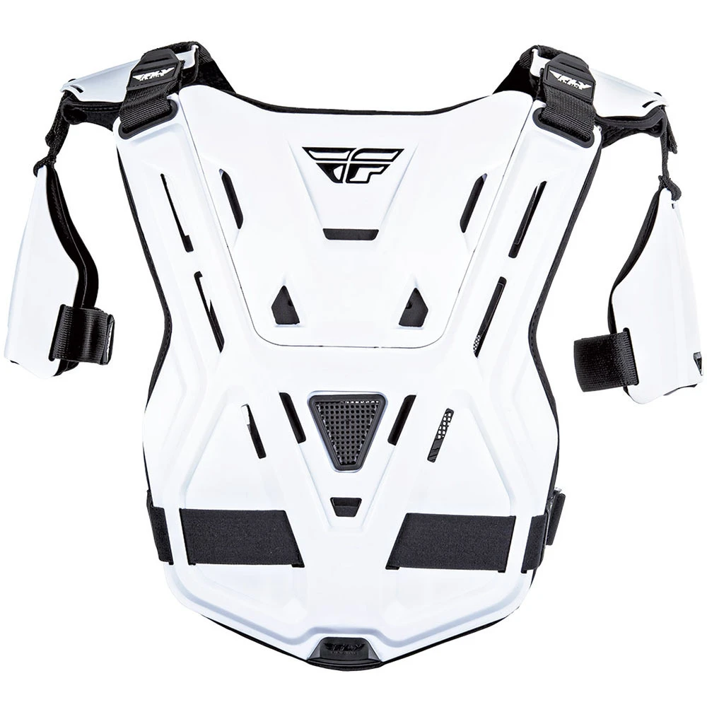 Fly Racing Revel White Kids Offroad Roost Guard 4 Fly Racing Revel White Kids Offroad Roost Guard - Image 2