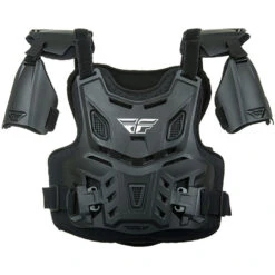 Fly Racing Revel Black Kids Offroad Roost Guard