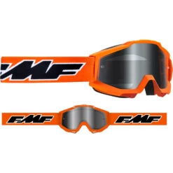 FMF Powerbomb Rocket Orange/Silver Mirror Kids Goggles 5 FMF Powerbomb Rocket Orange/Silver Mirror Kids Goggles -Motocross Equipment 7105375 1