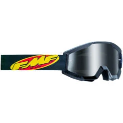 FMF Powercore Core Black/Silver Mirror Kids Goggles