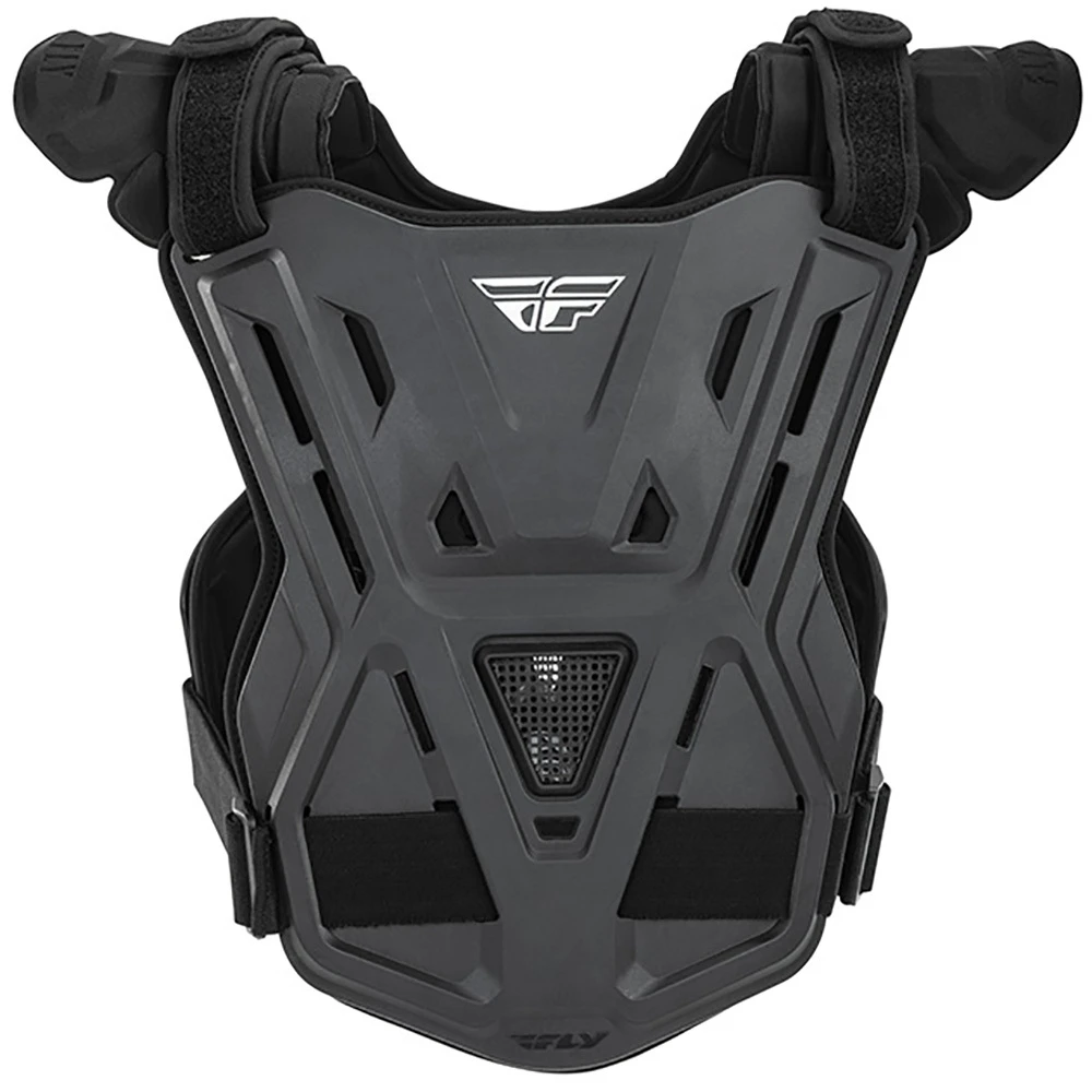 Fly Racing Revel Black CE Off Road Kids Roost Guard 4 Fly Racing Revel Black CE Off Road Kids Roost Guard - Image 2