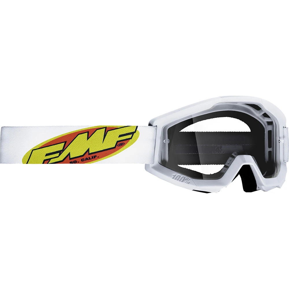 FMF Powercore White/Clear Kids Goggles 3 FMF Powercore White/Clear Kids Goggles
