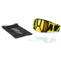 Nitro NV-100 Fluro Yellow Goggles -Motocross Equipment 85 100 27 3