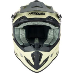 Nitro MX700 Matt Sand Helmet -Motocross Equipment 85 716 05 c 1