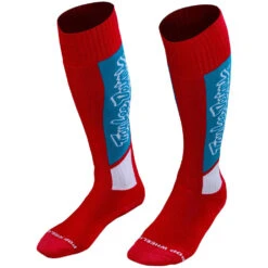 Troy Lee Designs 2023 GP Coolmax Vox Red Kids Socks
