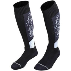 Troy Lee Designs 2023 GP Coolmax Vox Black Thick Socks