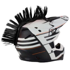 PC Racing Black Helmet Mohawk