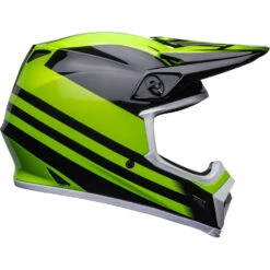 Bell 2024 MX-9 MIPS Disrupt Black/Green Helmet