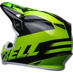 Bell 2024 MX-9 MIPS Disrupt Black/Green Helmet -Motocross Equipment BE7136235 c 7