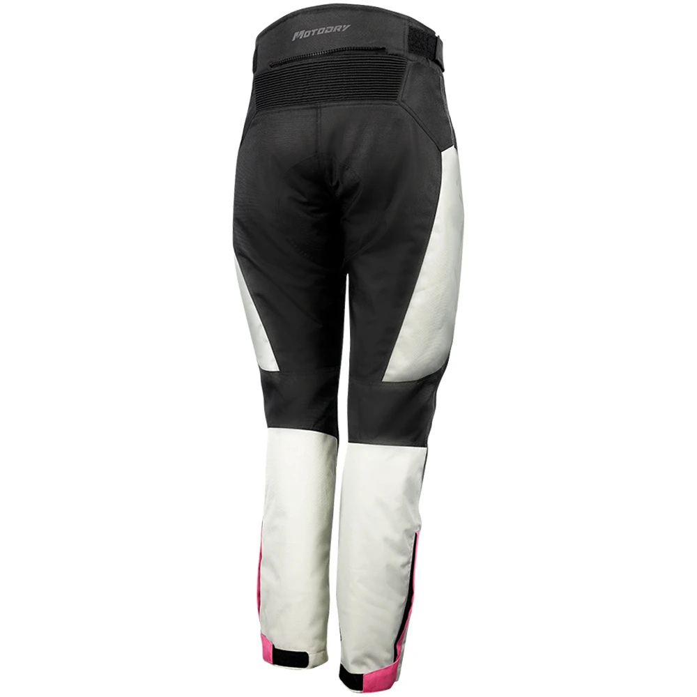 MotoDry Rallye 2 Black/Grey/Magenta Womens Adventure Pants 4 MotoDry Rallye 2 Black/Grey/Magenta Womens Adventure Pants - Image 2
