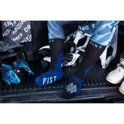 Fist Tiger Shark Knee Brace Socks -Motocross Equipment FBSOCK13 c 3