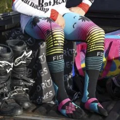 Fist Miami Phase 3 Knee Brace Socks -Motocross Equipment FBSOCK26 c 3