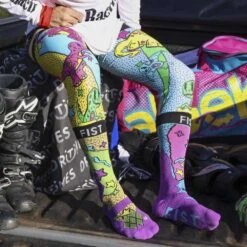 Fist Dopey Dino Knee Brace Socks -Motocross Equipment FBSOCK27 c 2