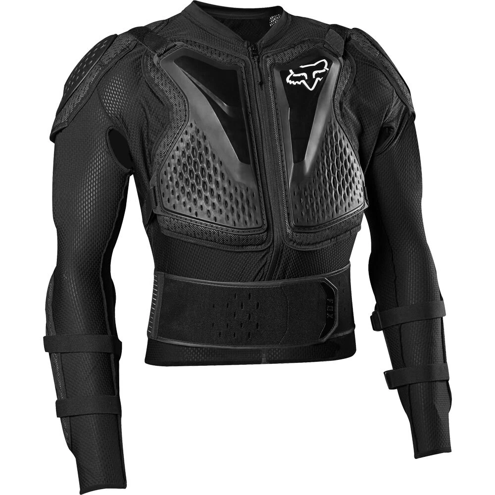 Fox Titan Sport Jacket Black Kids Body Armour 3 Fox Titan Sport Jacket Black Kids Body Armour