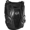 Fox Raceframe Roost Black Kids Body Armour -Motocross Equipment FO24267001OS