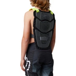 Fox Raceframe Roost Dark Shadow Kids Body Armour -Motocross Equipment FO24267330OS 2