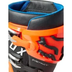 Fox 2024 Instinct 2.0 FLO Orange Boots 15 Fox 2024 Instinct 2.0 FLO Orange Boots -Motocross Equipment FO24347824 c 5
