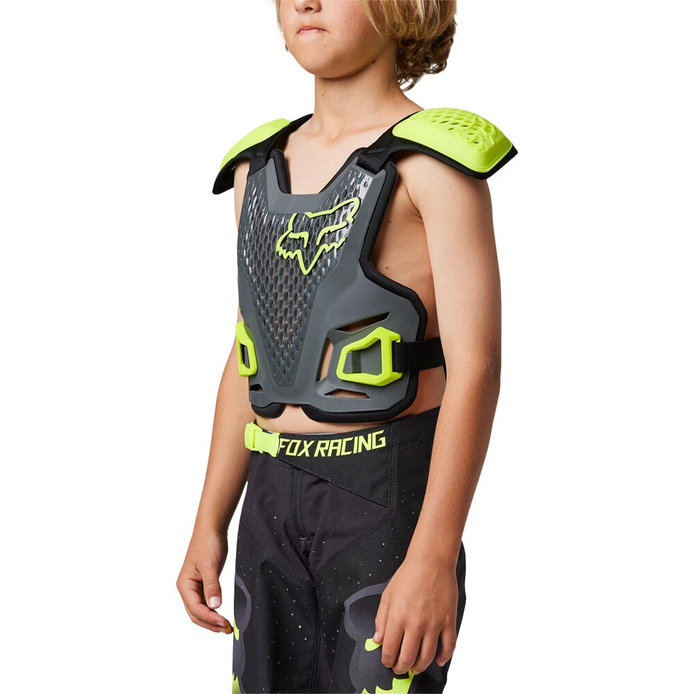 Fox R3 Dark Shadow Kids Body Armour 4 Fox R3 Dark Shadow Kids Body Armour - Image 2