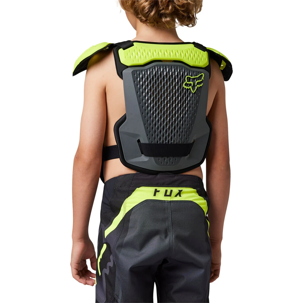 Fox R3 Dark Shadow Kids Body Armour 5 Fox R3 Dark Shadow Kids Body Armour - Image 3