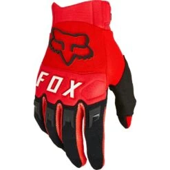 Fox 2023 Dirtpaw FLO Red Gloves