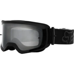 Fox Main 2 Stray Black Clear Kids Goggles