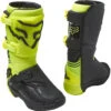 Fox 2023 Comp FLO Yellow Kids Boots -Motocross Equipment FO27689130 c