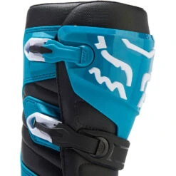 Fox 2024 Comp Blue/Yellow Boots -Motocross Equipment FO28373026 c 5