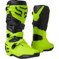 Fox 2024 Comp FLO Yellow Boots