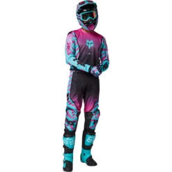 Fox 2023 180 Nuklr Teal Pants -Motocross Equipment FO29627176 c 3
