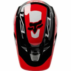Fox 2023 V3 RS Efekt FLO Red Helmet -Motocross Equipment FO29640110 c 3