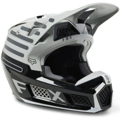 Fox 2023 V3 RS Ryaktr Steel Grey Helmet