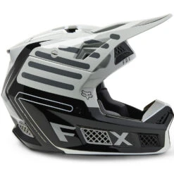 Fox 2023 V3 RS Ryaktr Steel Grey Helmet -Motocross Equipment FO29642172 c 3