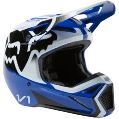 Fox 2023 V1 Leed Blue Helmet