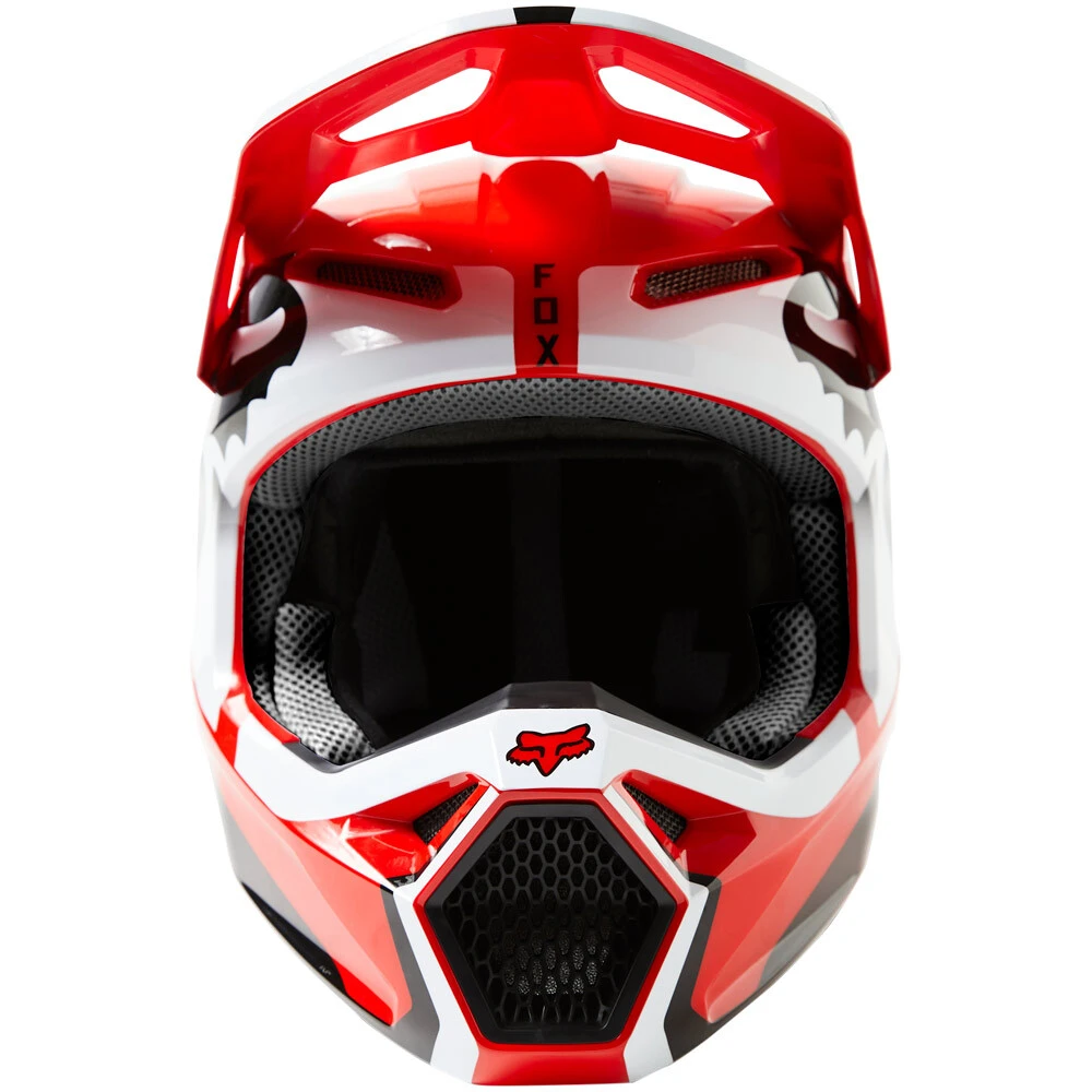Fox 2023 V1 Leed FLO Red Helmet 5 Fox 2023 V1 Leed FLO Red Helmet - Image 3