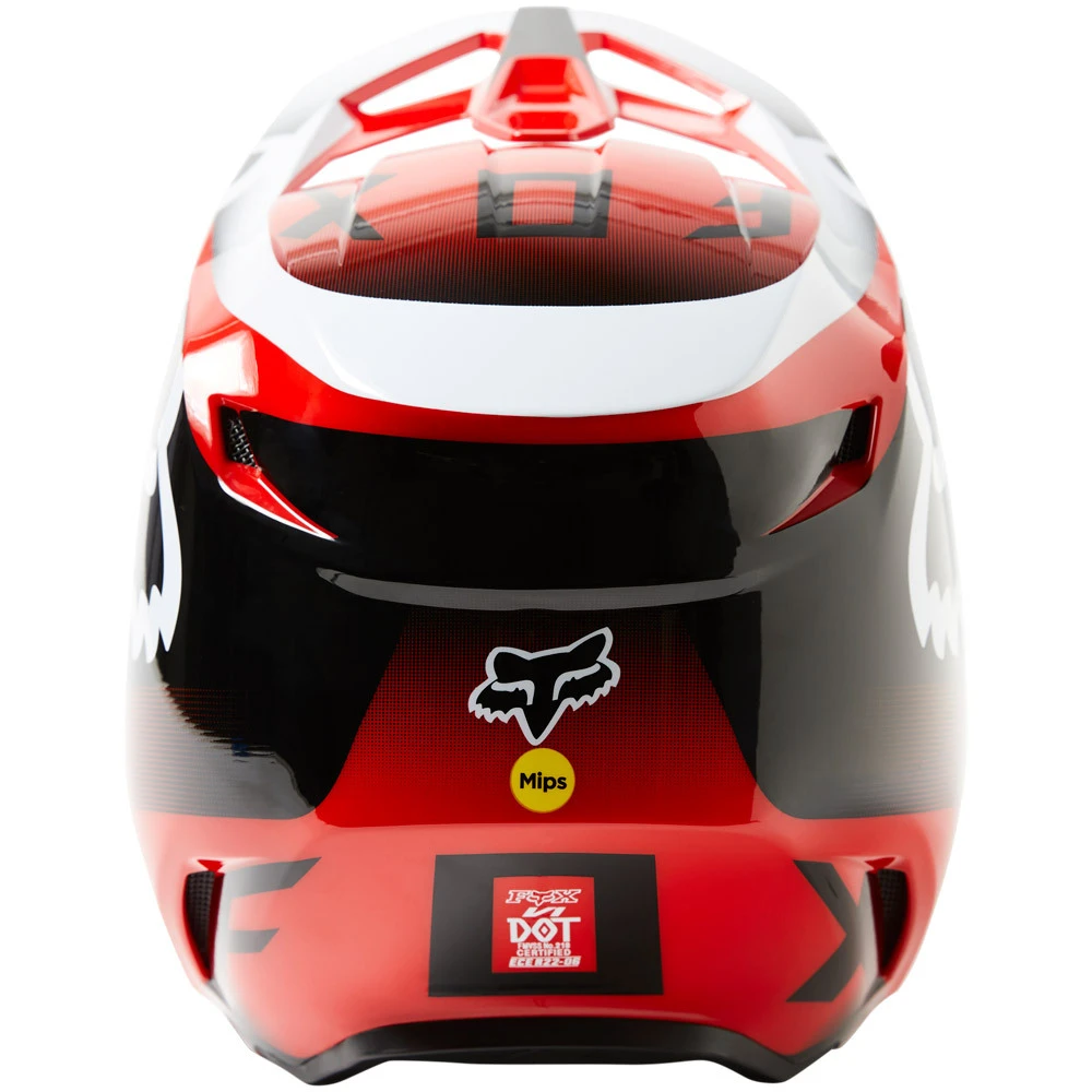Fox 2023 V1 Leed FLO Red Helmet 7 Fox 2023 V1 Leed FLO Red Helmet - Image 5