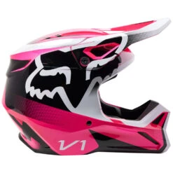 Fox 2023 V1 Leed Pink Helmet -Motocross Equipment FO29657170 c 3