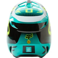 Fox 2023 V1 Leed Teal Helmet -Motocross Equipment FO29657176 c 4